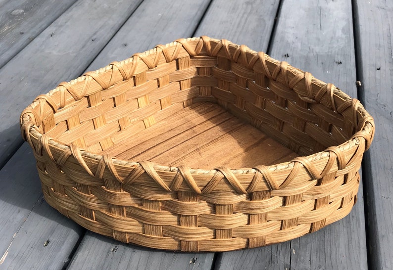Corner Baskets 9.5LX10WX4.5H rounded front Etsy
