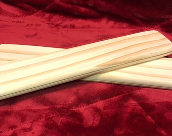 3"x15" Rectangle Slotted Wood Base made of pine 5READY 2026