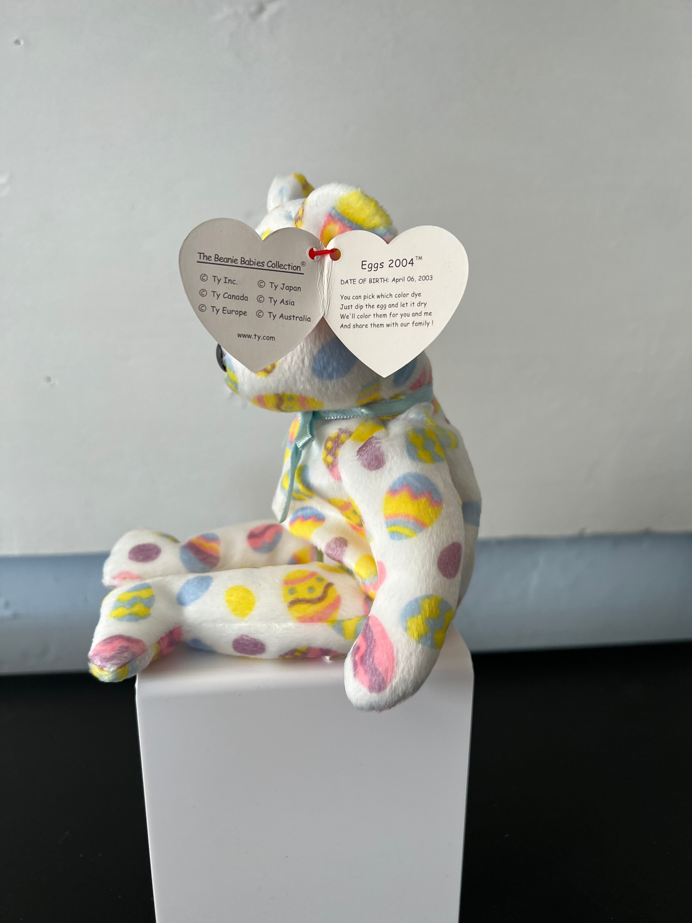 Ty Beanie Baby eggs 2004 the Easter Bear Made in 2003 8.5 - Etsy