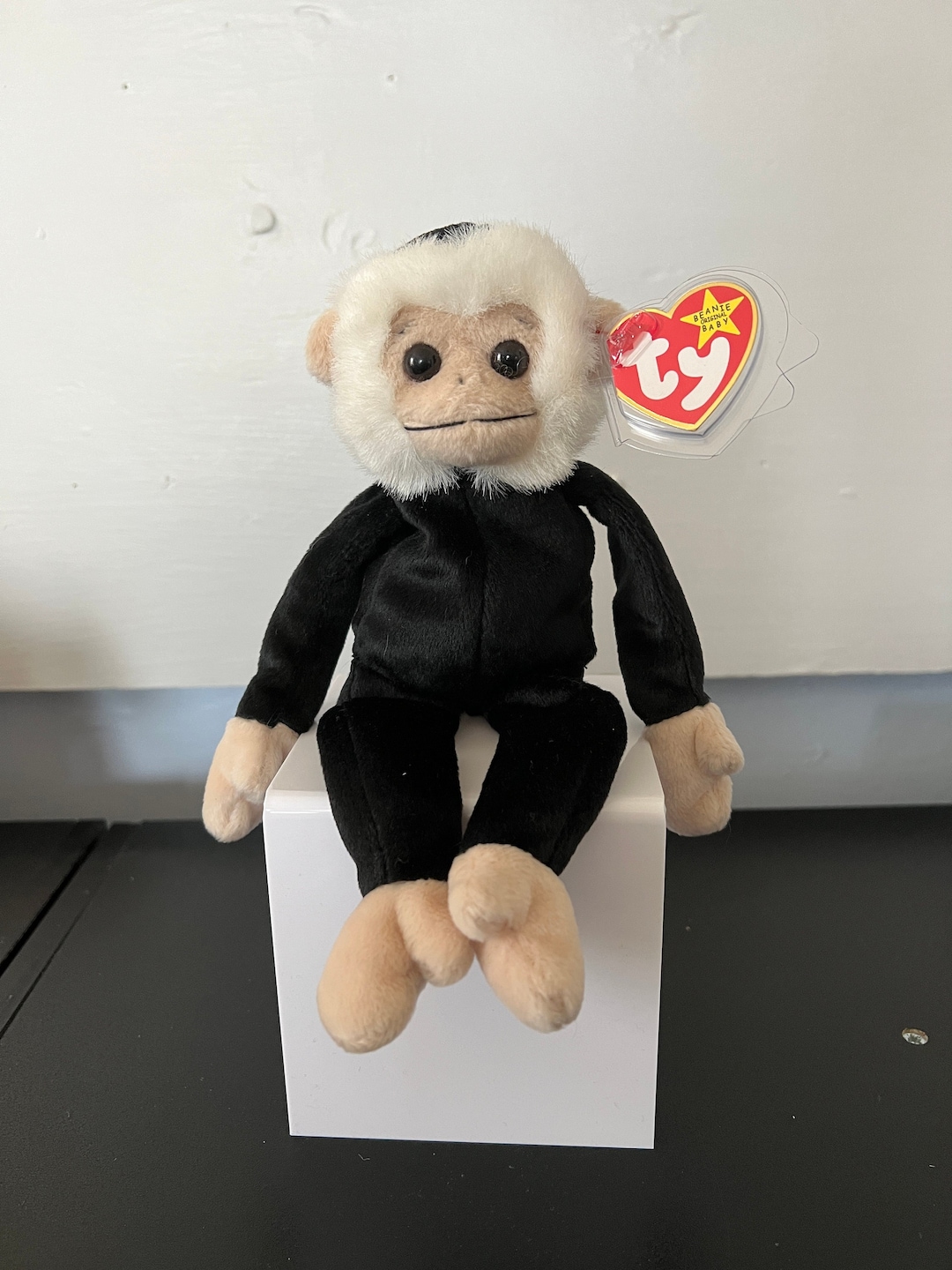 Ty Beanie Baby mooch the Monkey 9.5 - Etsy