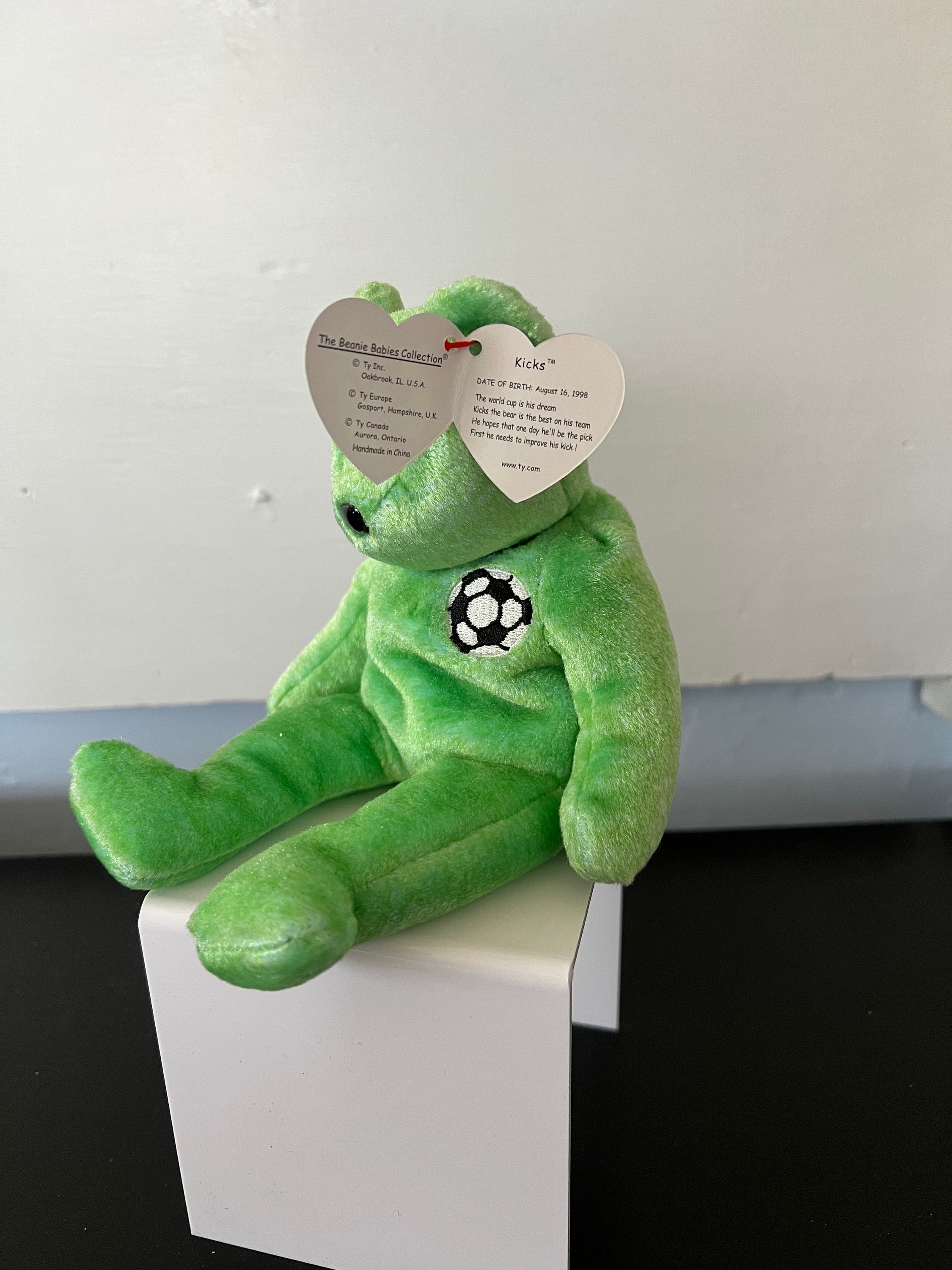 Kicks beanie baby worth outlet