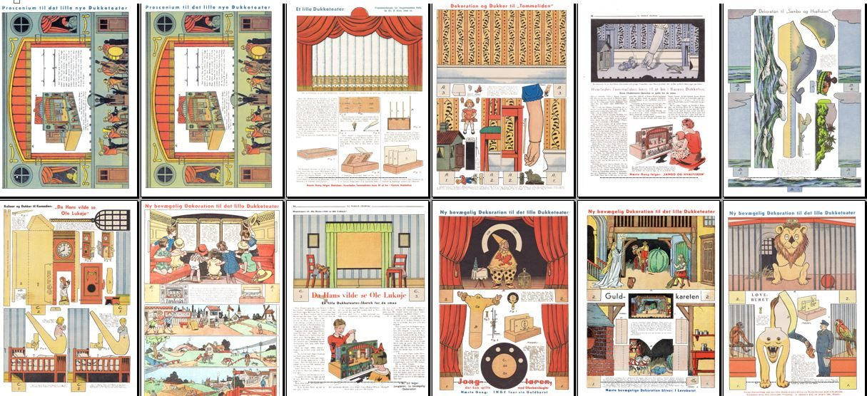 Paper Toy Theatre Model 1927 Printable Instant Download Pdf - Etsy