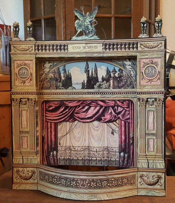 Paper Toy Theatre 1918 Model Printable 27 High Quality Jpegs Etsy Paper Toy Theatre 1918 Model Printable 27 High Quality Jpegs Etsy