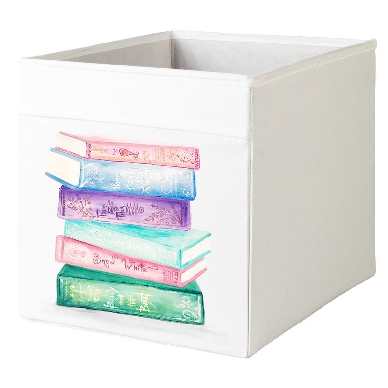 Custom Ikea Drona Storage White Box Expedit/kallax Insert Girls Room