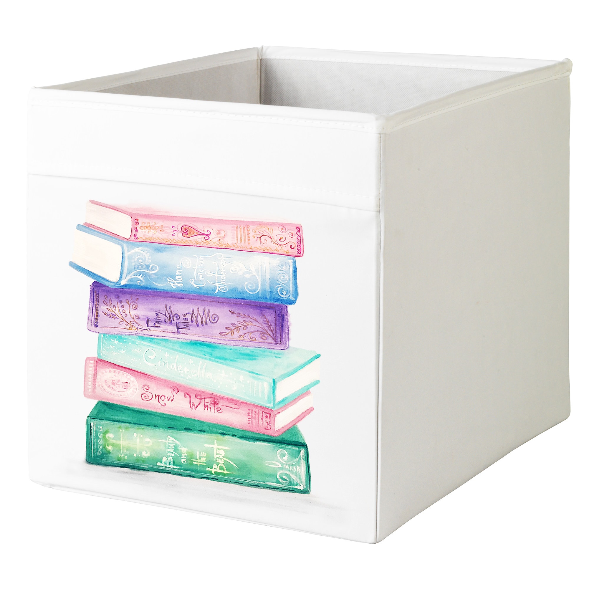Custom Ikea Drona Storage White Box Expedit/kallax Insert Girls Room