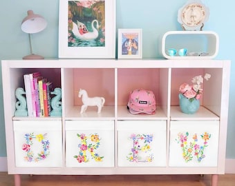 Custom Ikea Drona Storage White Box Expedit/kallax Insert - Kids