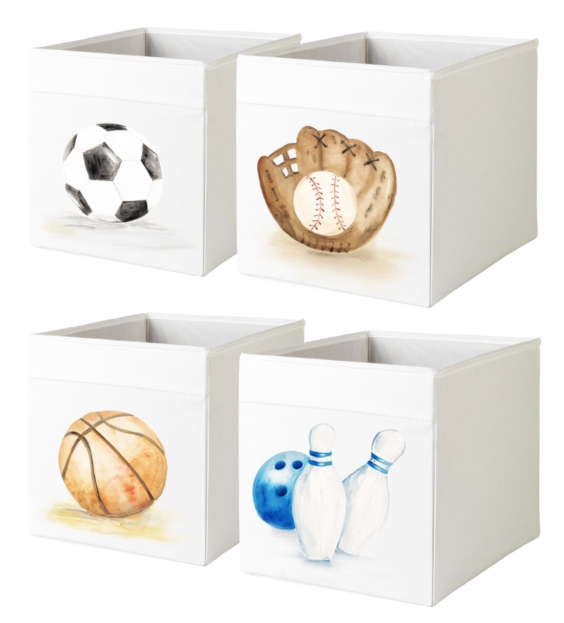Custom Ikea Drona Storage White Box Expedit/kallax Insert Boys Etsy