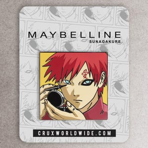 Make-up enamel pin