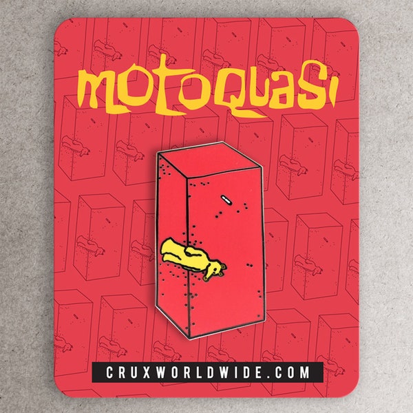 Moto Quasi enamel pin