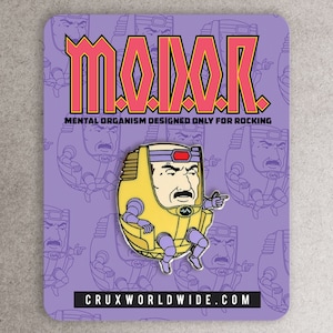 Modor enamel pin