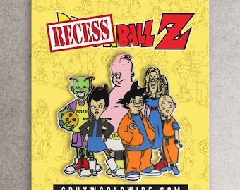 Emaille pin Reces Ball z