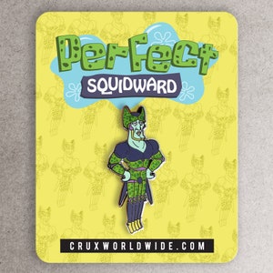 Perfect Squidward enamel pin