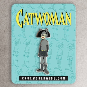 Catwoman Enamel pin
