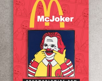 McJoker emaille pin