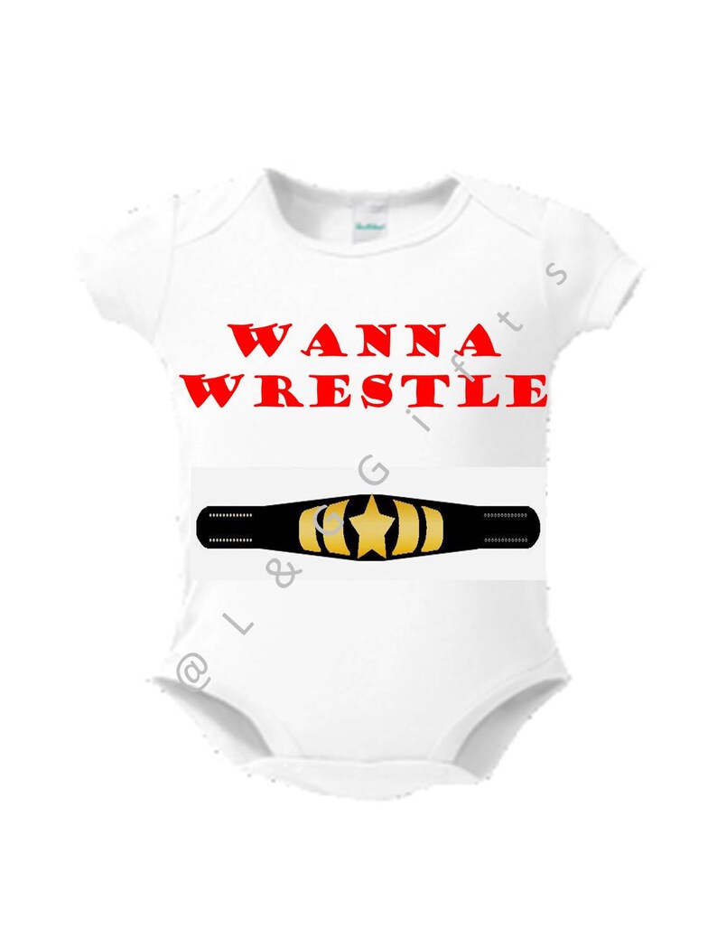 Bodysuit Baby Boywrestling Clotheswrestling Baby Etsy