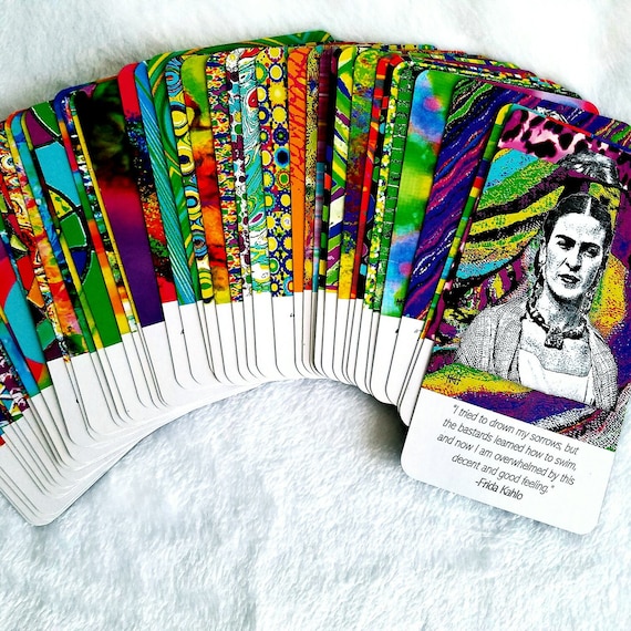 Popular Quotes Deck of Cards Gift Writers Gifts Quotes Etsy