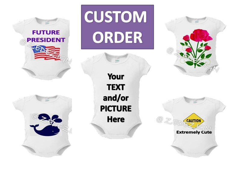 Custom baby body suit, Personalized gift, Personalized baby gifts girl, Design baby, Personalized baby clothes boy, Customized baby clothes 