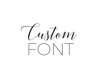 Custom Font