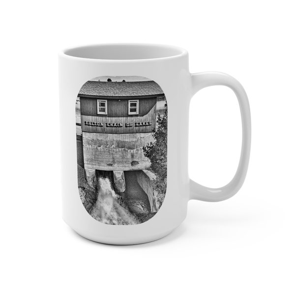 Fulton Chain of Lakes Upstate New York Adirondacks Artistic Photography Mug 15oz