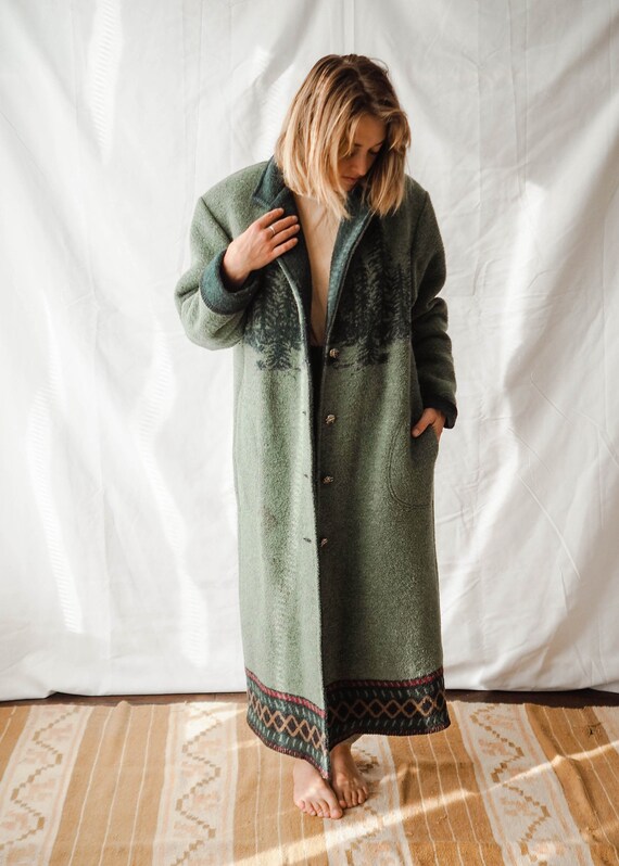 vintage Wooden River coat
