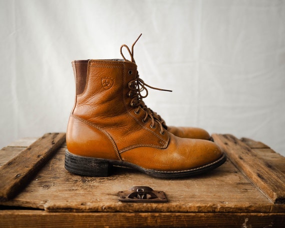 Vintage Ariat Lace Up Boots
