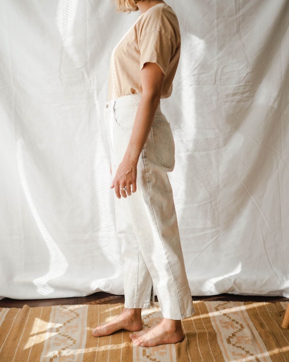 vintage 1980s high rise jeans