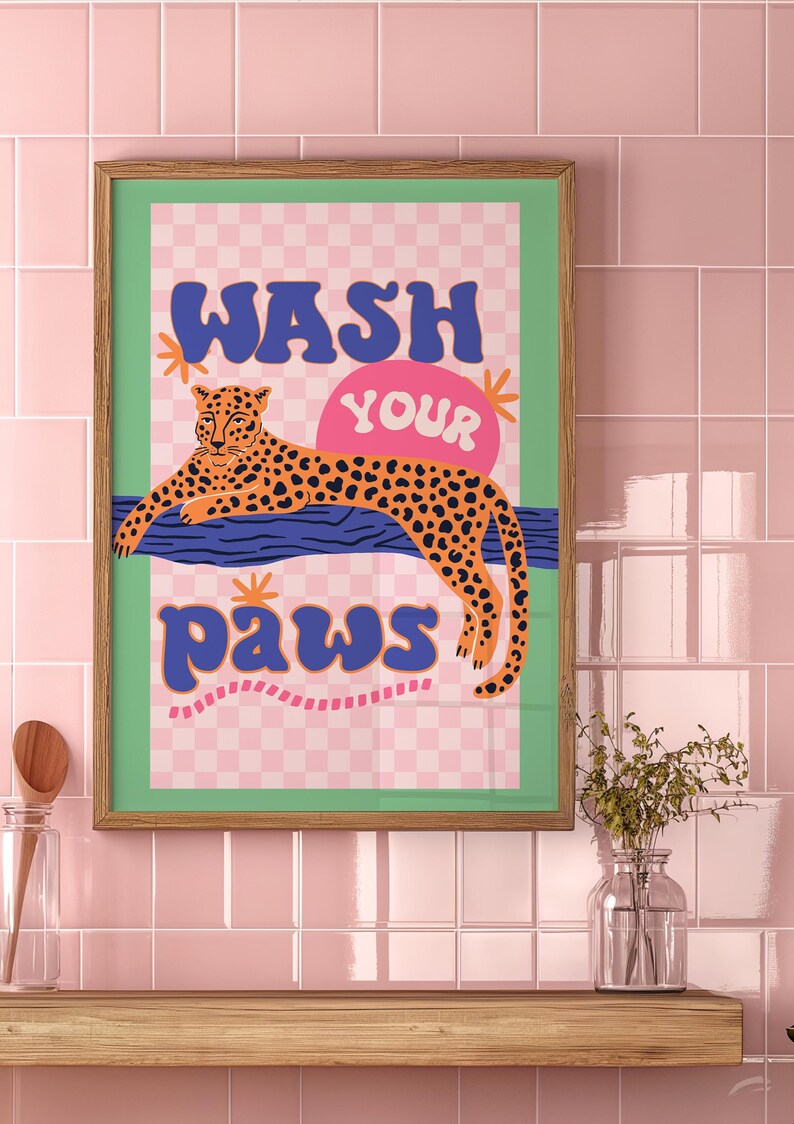 Wash Your Paws Sign