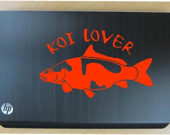 Koi lover decal
