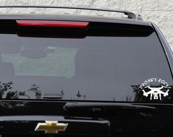Drones rock decal in 11 colors