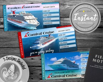Carnival Cruise Etsy