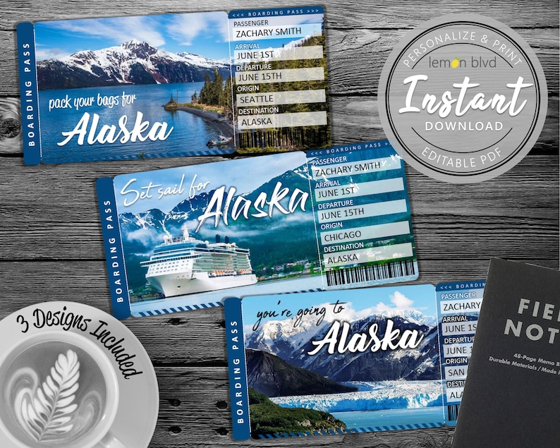 round trip ticket to alaska