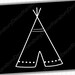 Instant Download File Teepee Poster Printable Nursery - Etsy