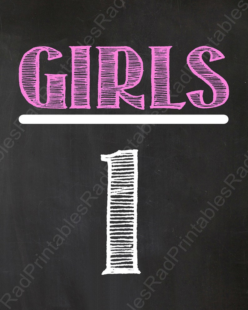 Tie Breaker Pregnancy Announcement Chalkboard Sign Girls vs Boys Digital Printable Chalkboard File Due June 2019 Pink or Blue