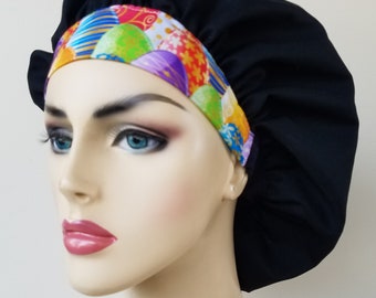 Doctors Hat Rbg Hat With Toggle Star Scrub Hat Scrub Cap Tie Back Scrub Cap Girl Power Scrub Cap HAT172