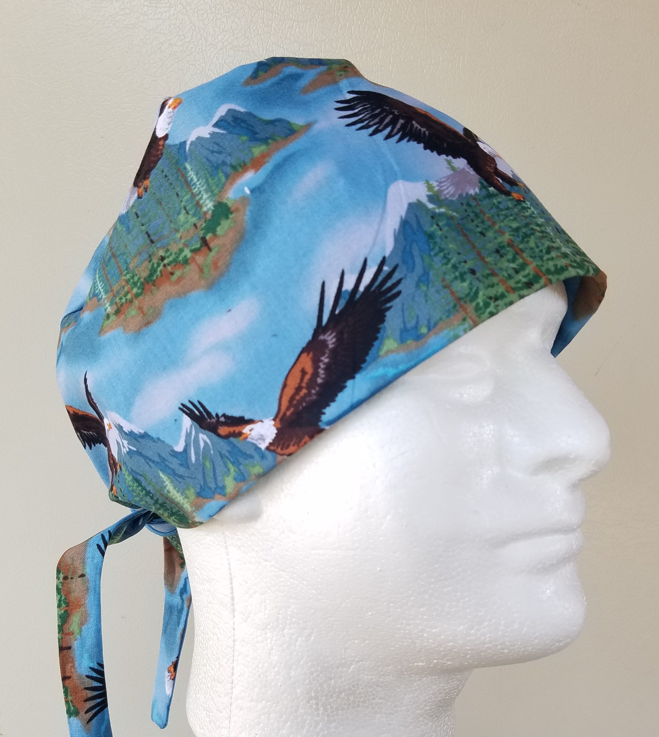 Scrub hat for men, scrub cap, skull cap 