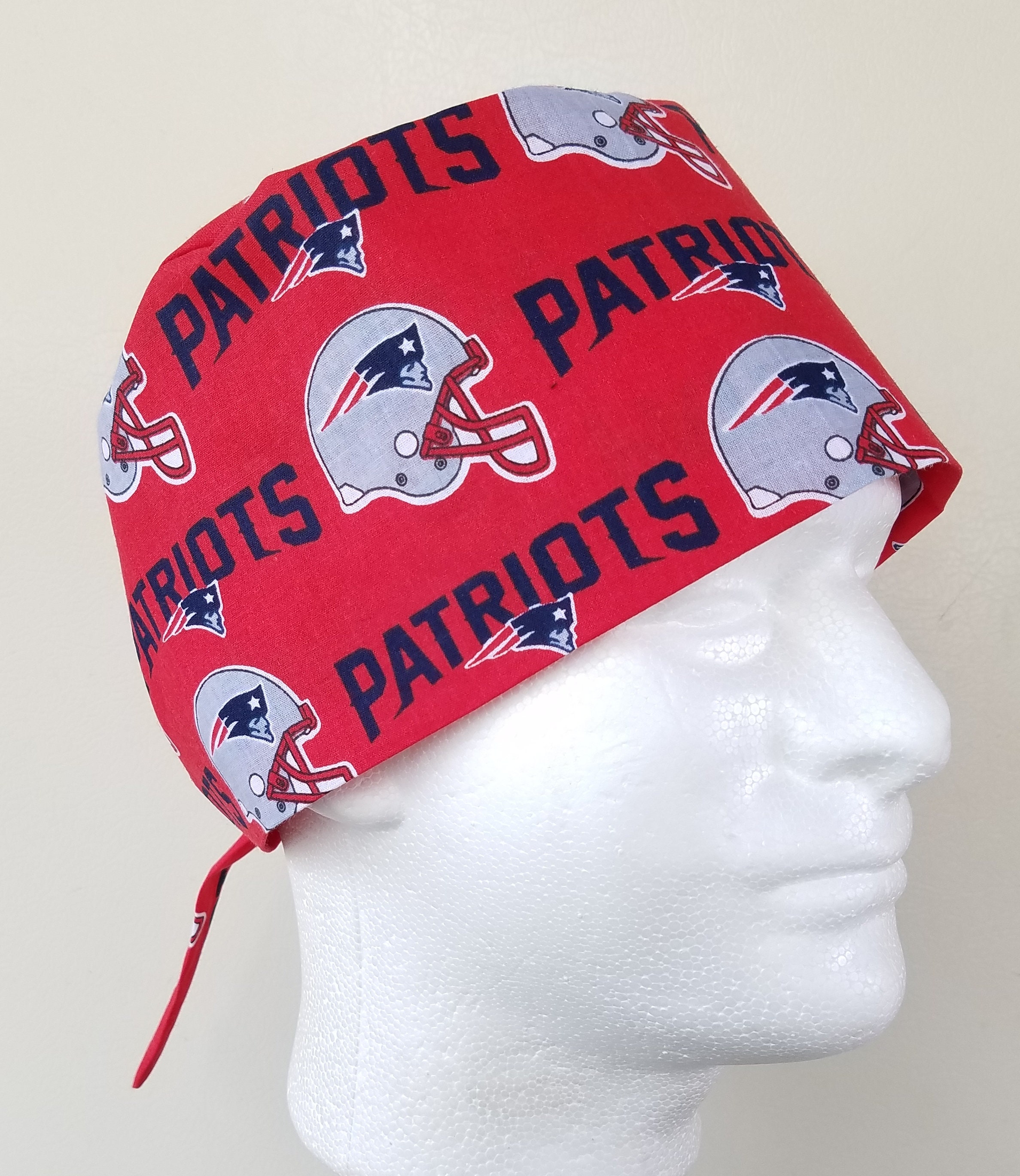 patriots scrub cap