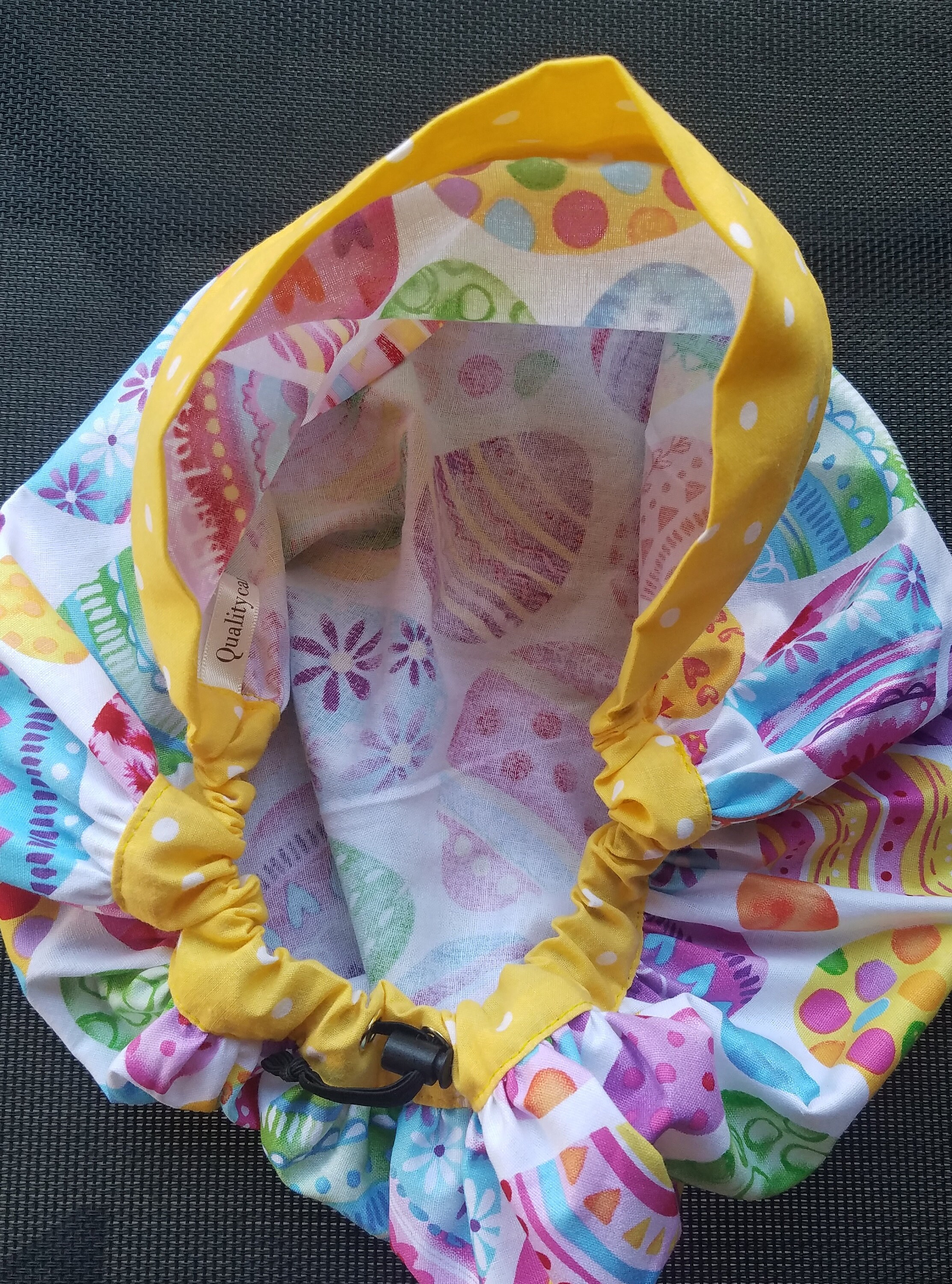 Scrub cap, Easter surgical scrub hat, euro scrub cap for women, scrub