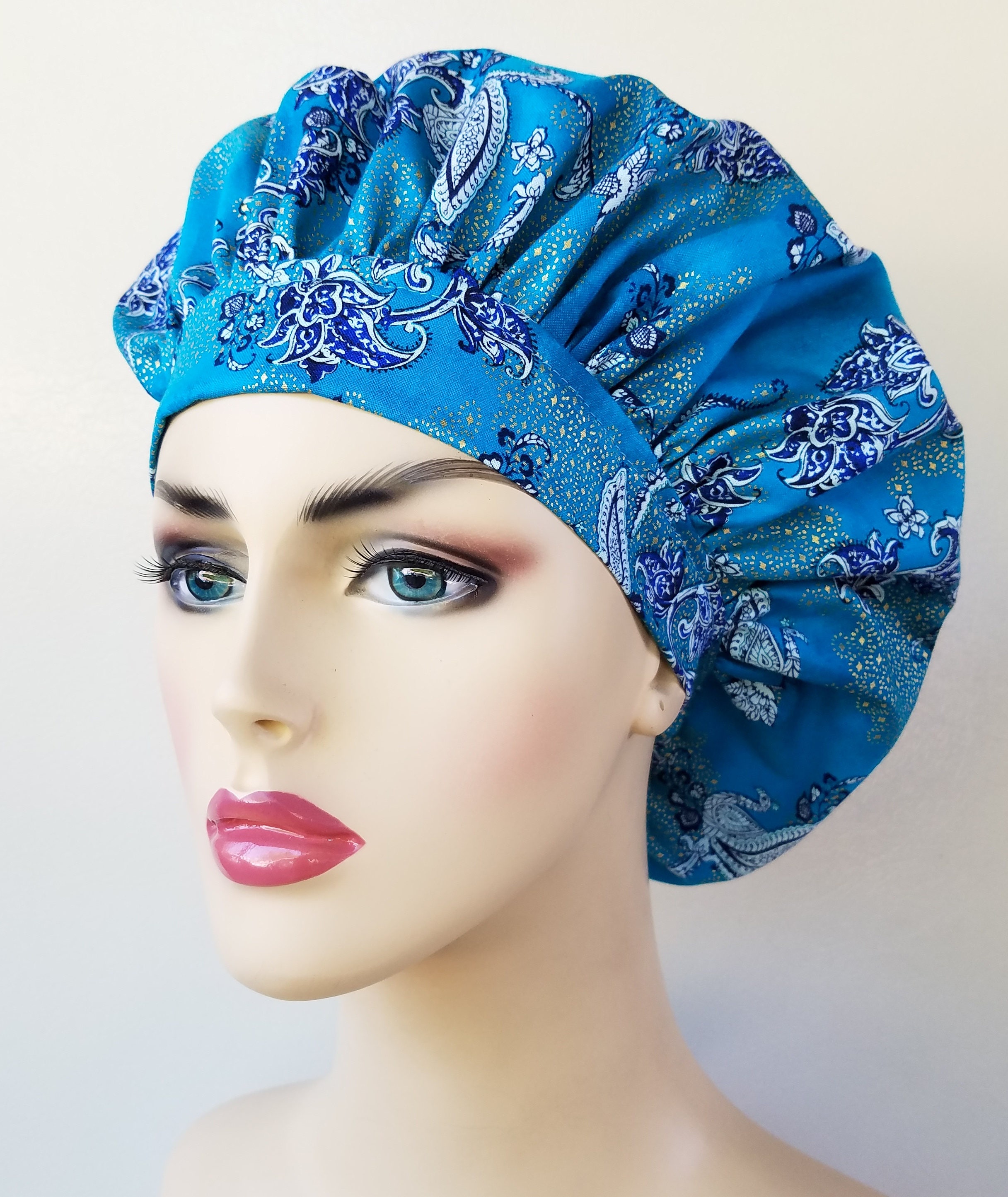 Bouffant Scrub Hat Pattern Printable : Pin on hats/scrub hats - Maybe ...