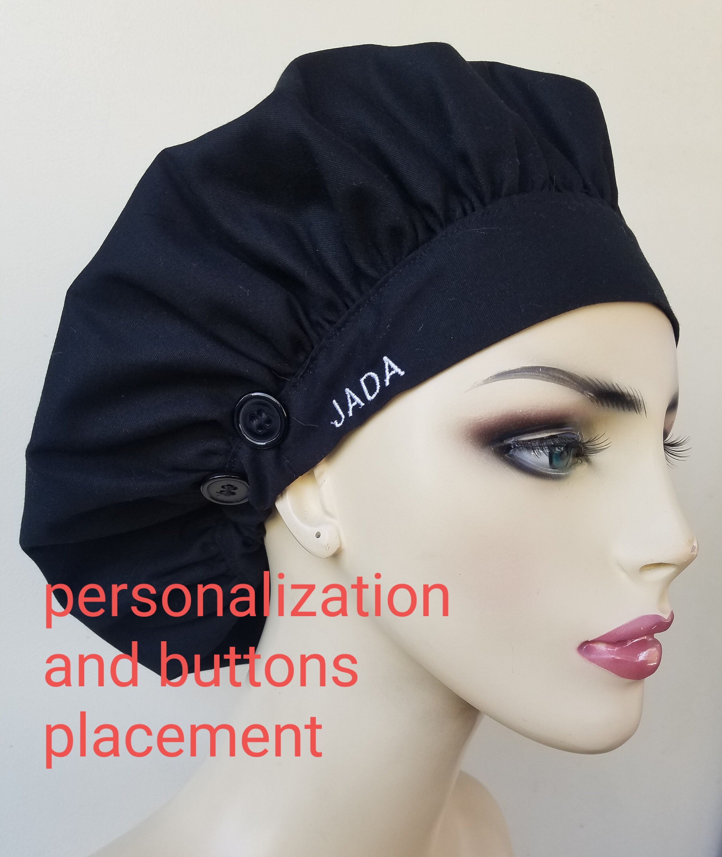 Bouffant scrub hat