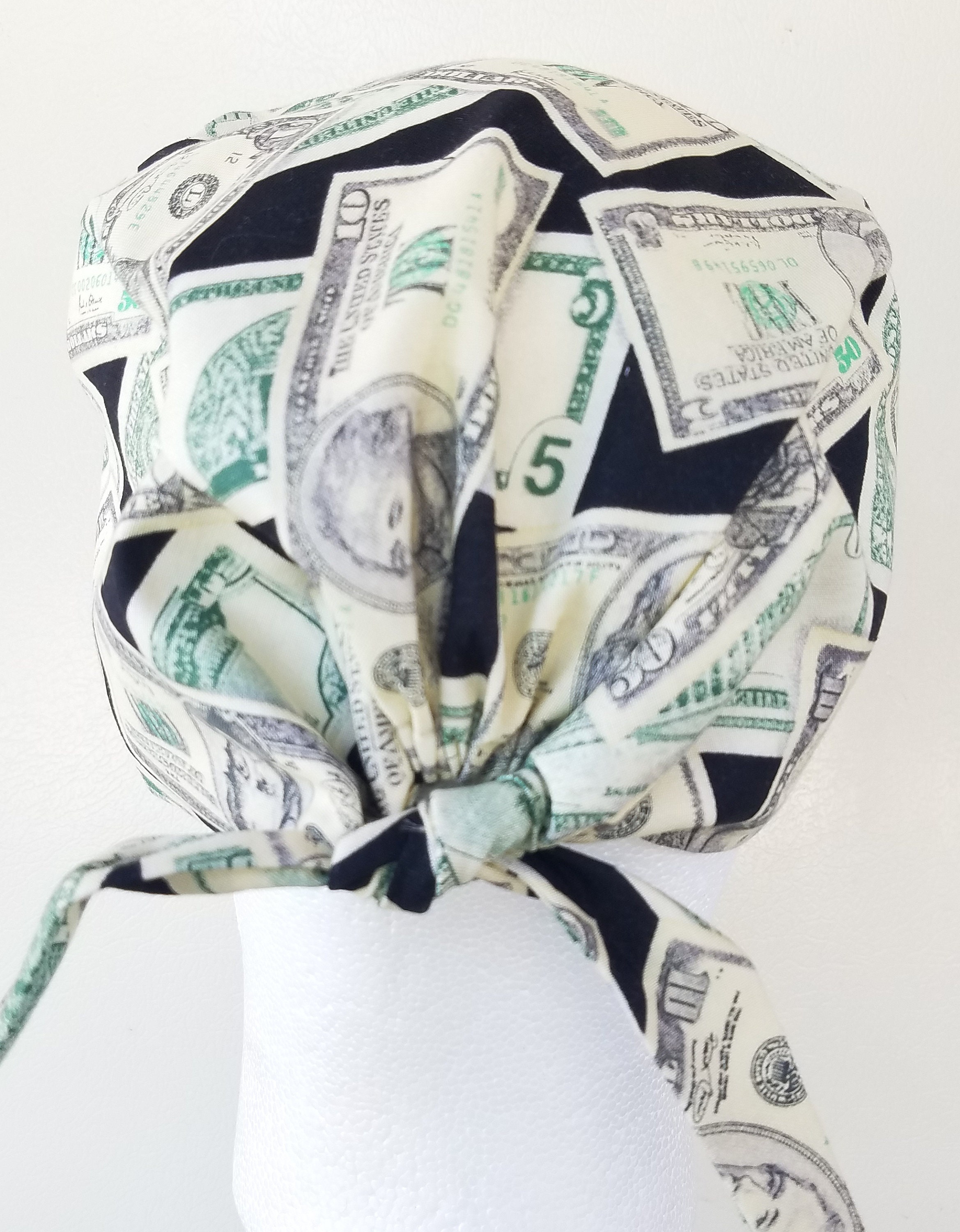 Money Mania Men's Scrub Cap Money Mania Men's Scrub Cap