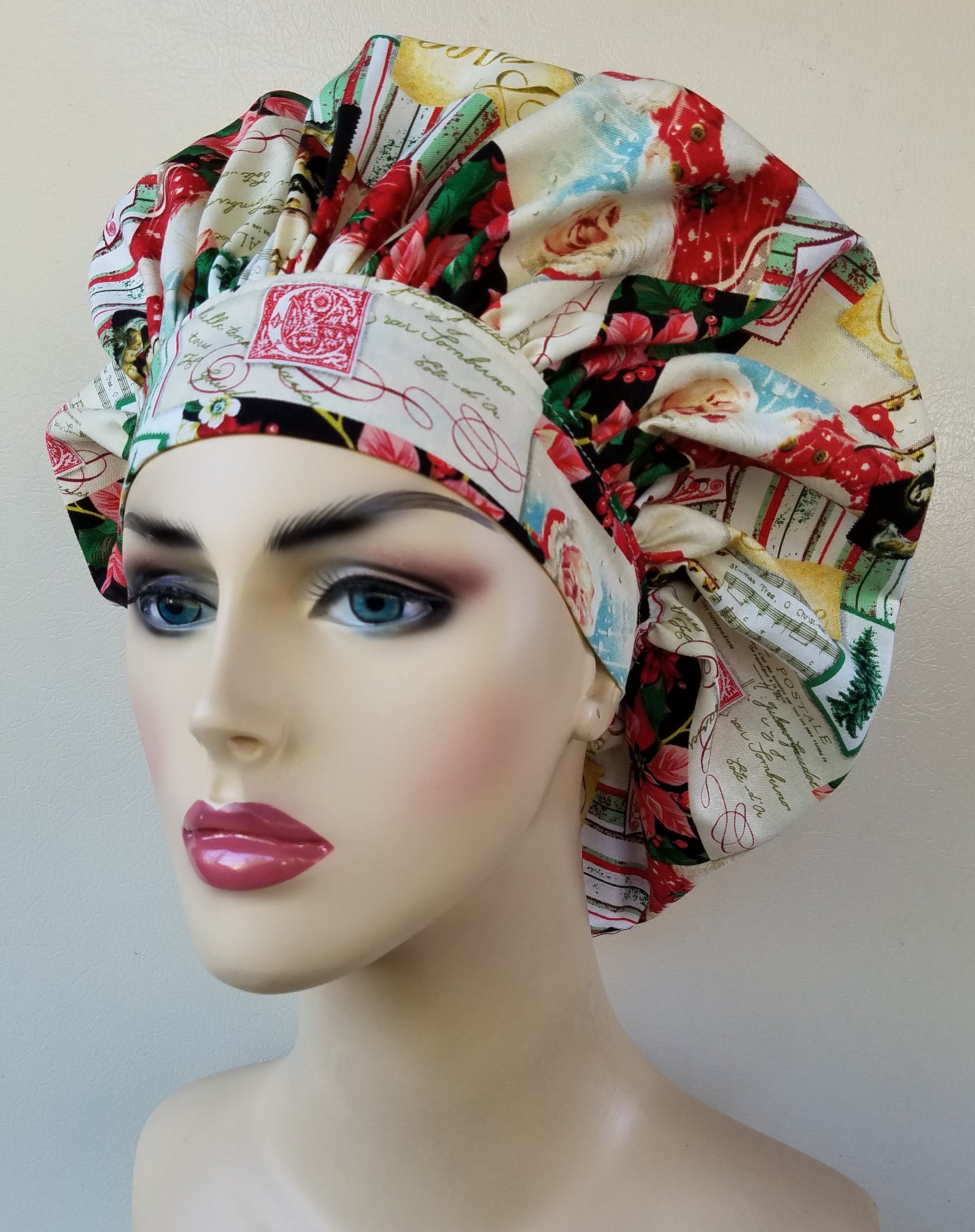 women, scrub hat, surgical cap 