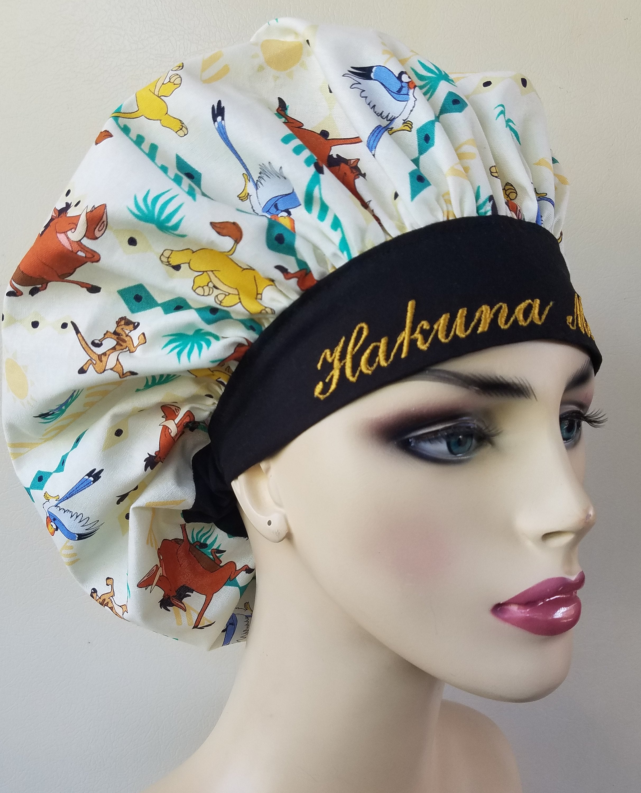 lion king scrub cap