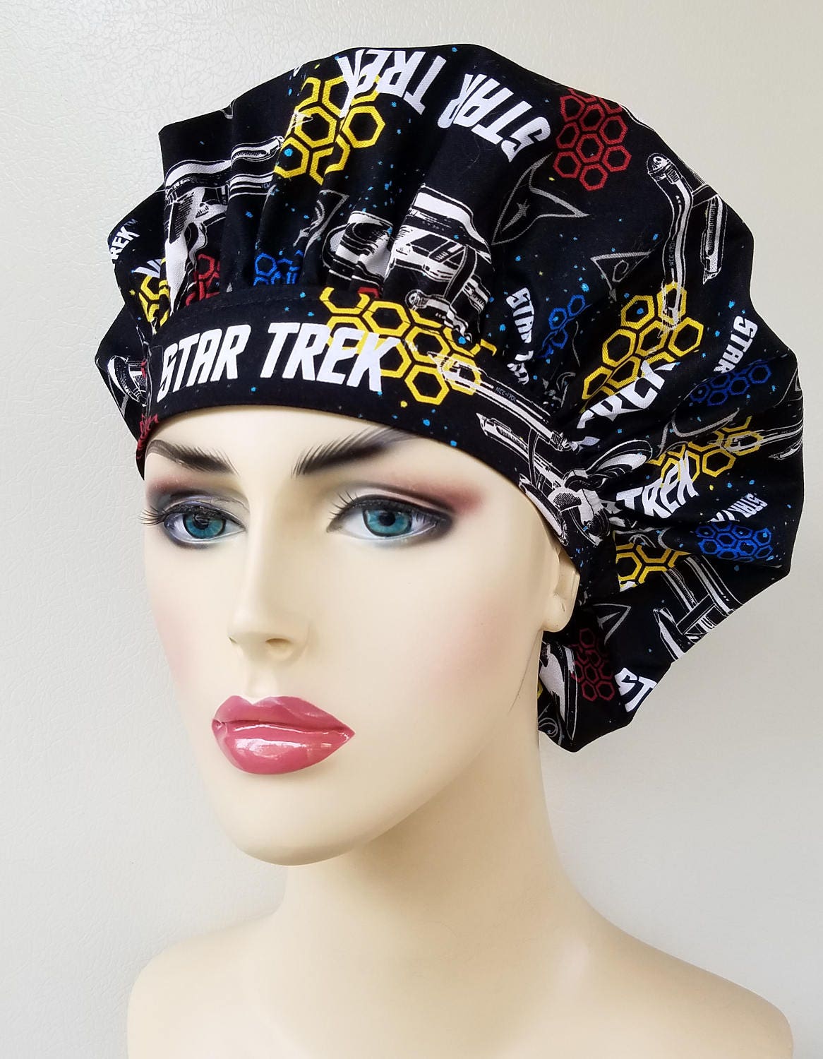Bouffant surgical scrub hat, scrub cap 
