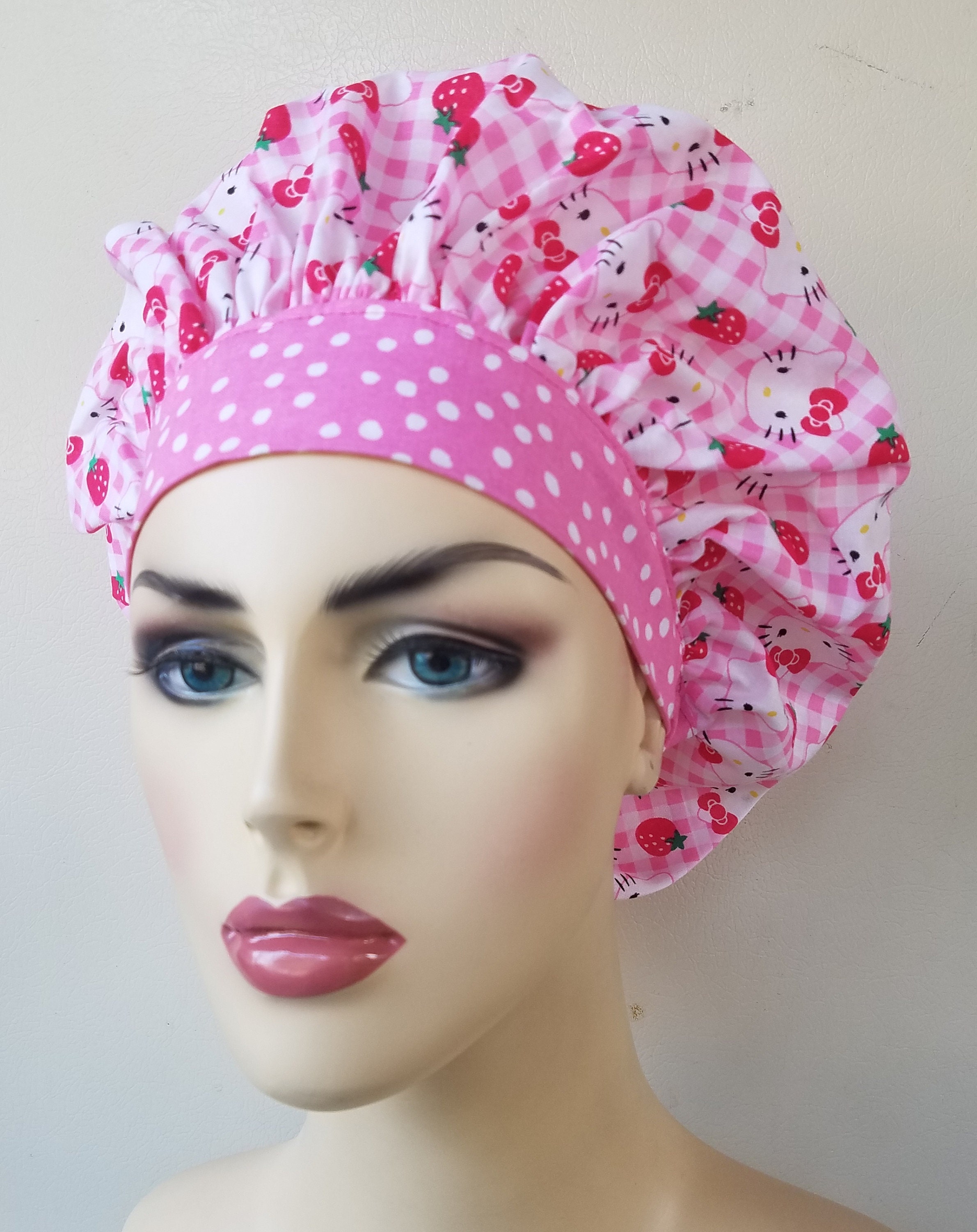 hello kitty scrub cap