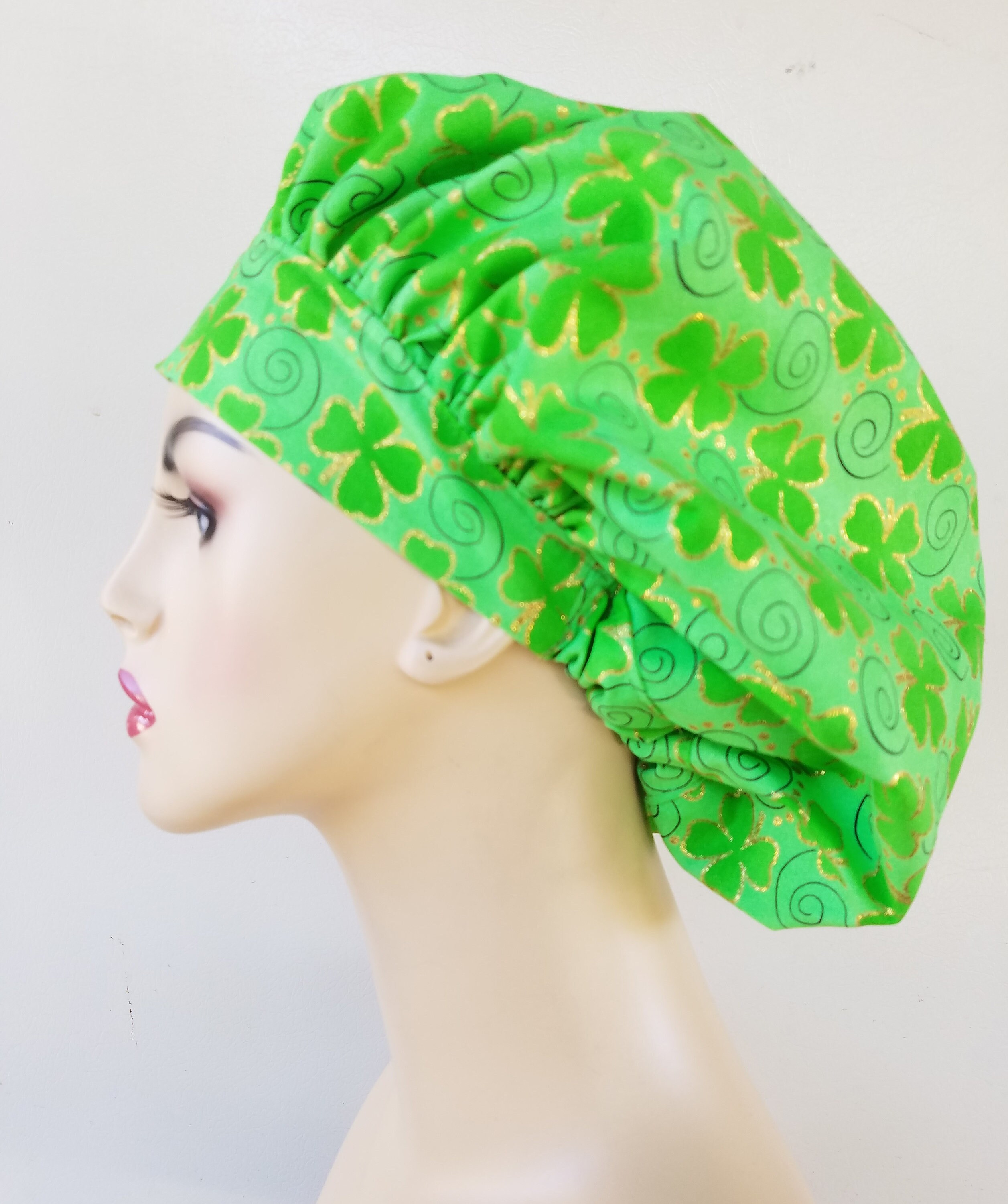 Bouffant surgical scrub hat, scrub cap 