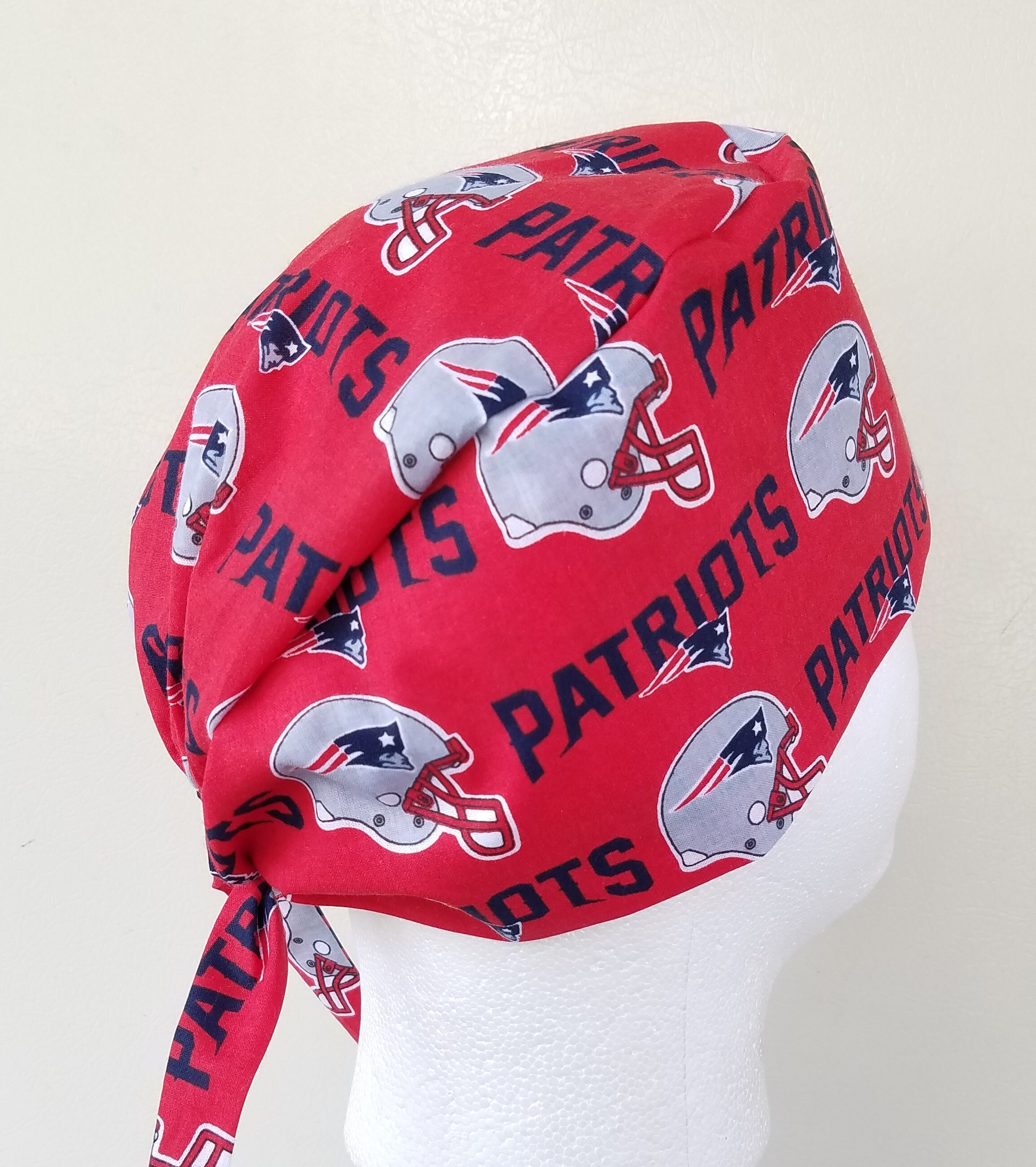 patriots scrub cap