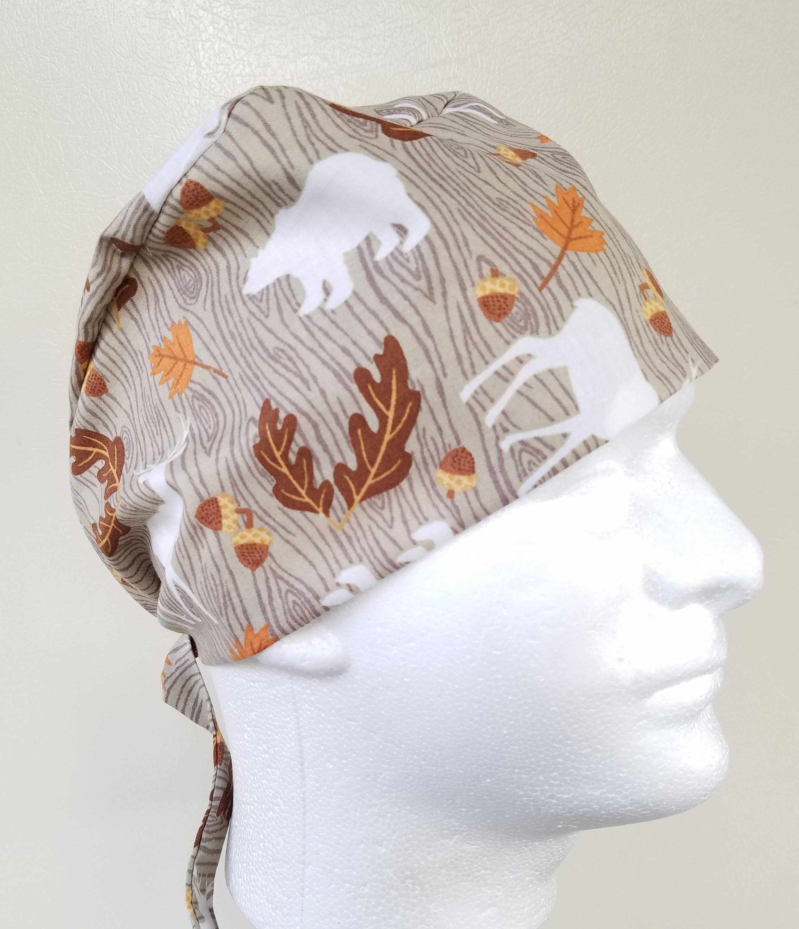 Mens scrub hat, scrub cap, scull cap, Scrub hat, men surgical hat, fall