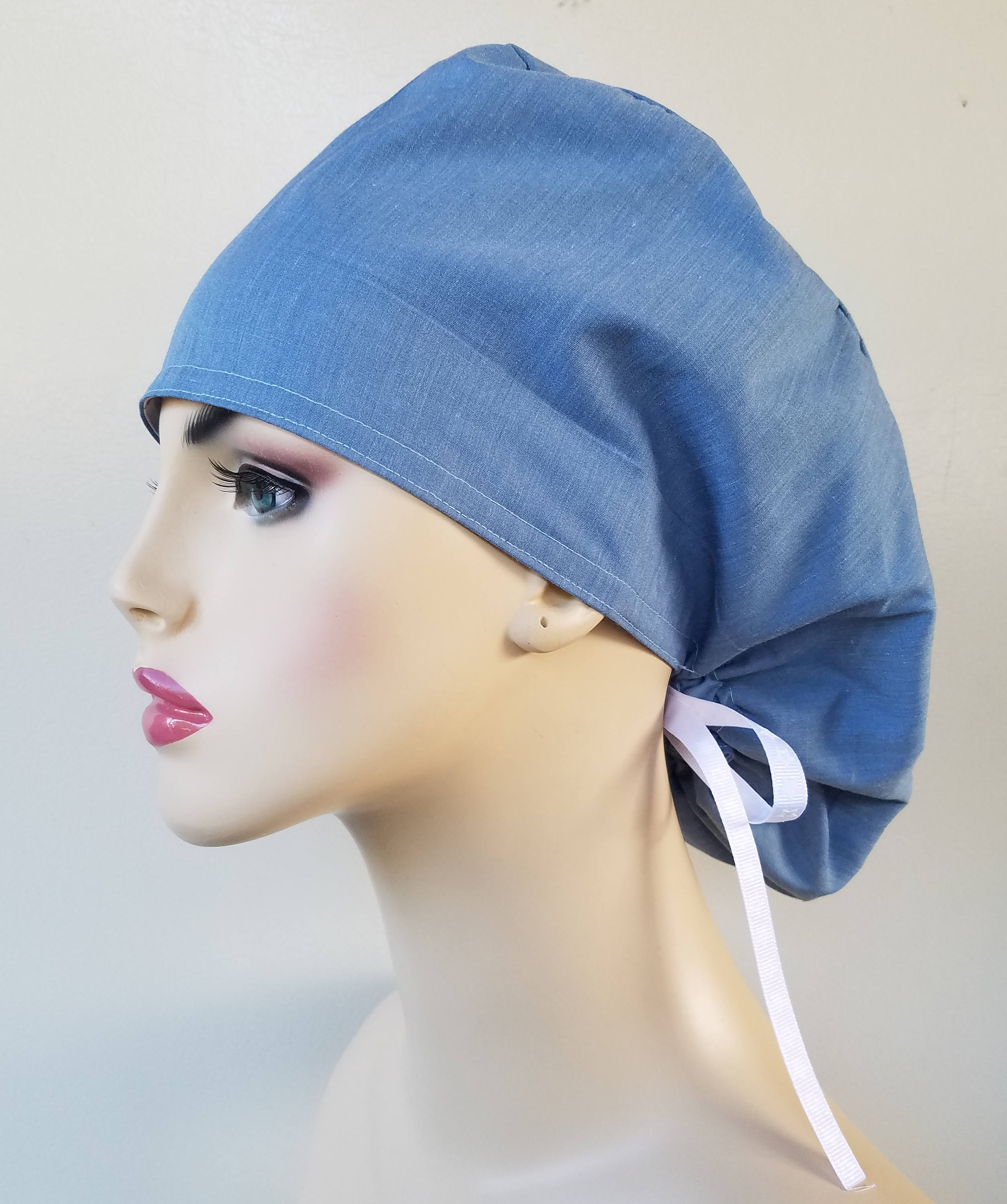 Ponytail scrub hat, ponytail surgical scrub hat, scrub cap, surgical ...