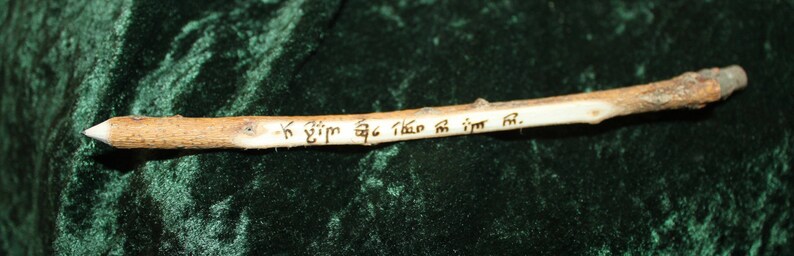 Elvish Twig Pencils. Elvish Writing. Woodland Realm Writing Implements ...