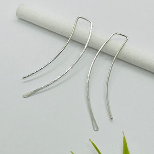 Hammered simple earring  (S-XL)